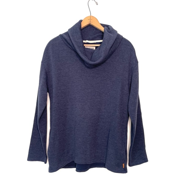 Burton Tops - Burton | Blue Turtleneck Sweatshirt
